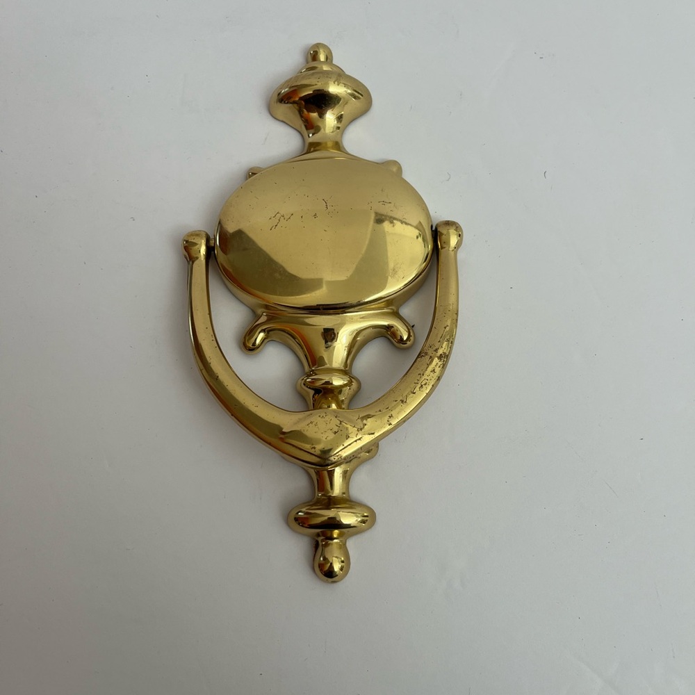 VTG Brass Door Knocker ~ Made in Spain